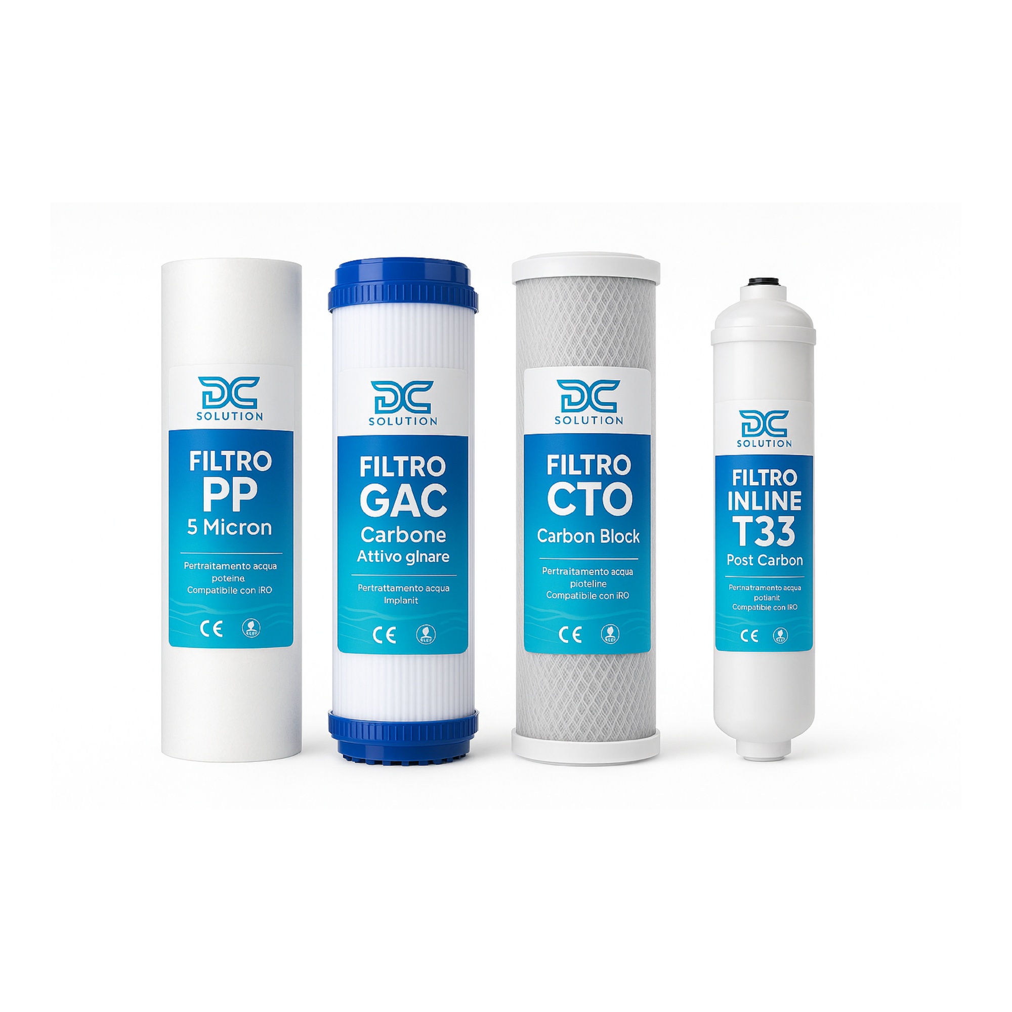 Filtri e membrane per depuratori acqua a osmosi inversa